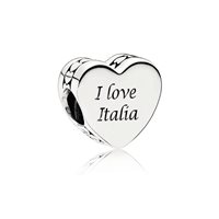 Charm Pandora in Argento ENG792015-ILOVE - ENG792015-ILOVE